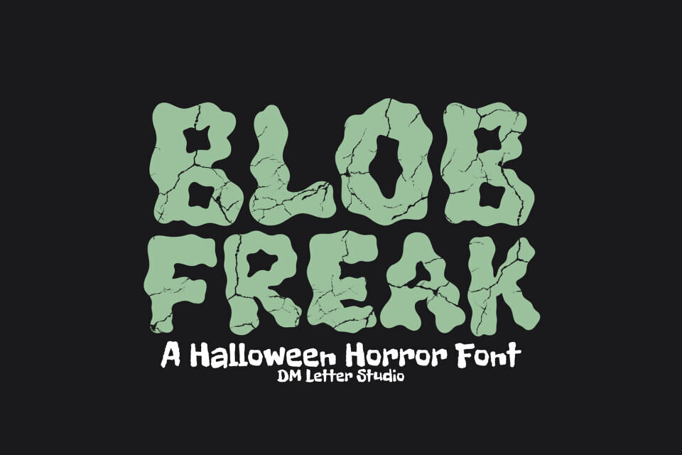 Blob Freak Font