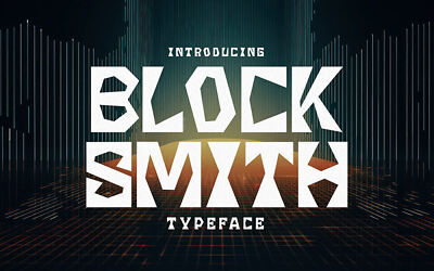 Blocksmith Font