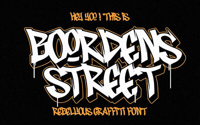 Boordens Street Font