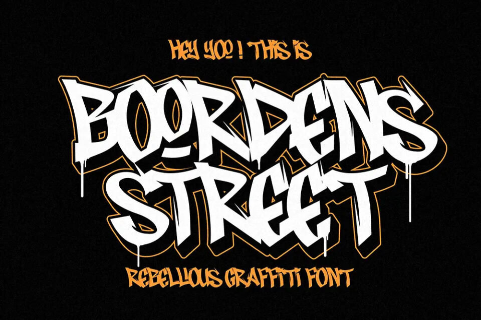 Boordens Street Font