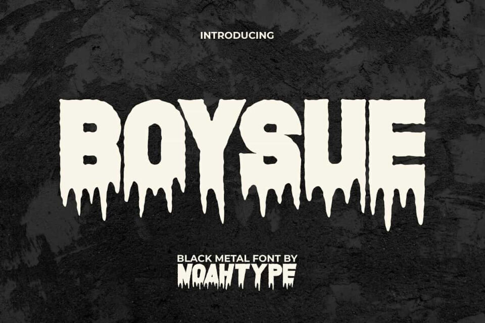 Boysue Font