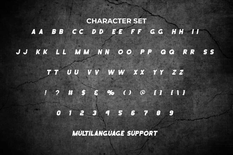 Breaking Marker Font