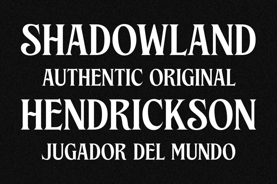 Brillante Siempre Font