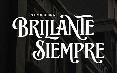 Brillante Siempre Font