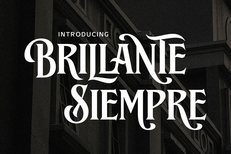 Brillante Siempre Font