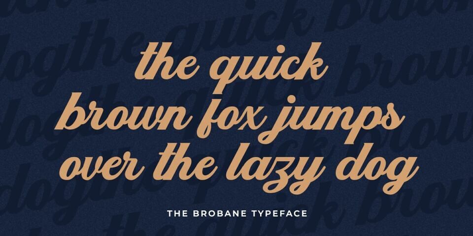 Brobane Font