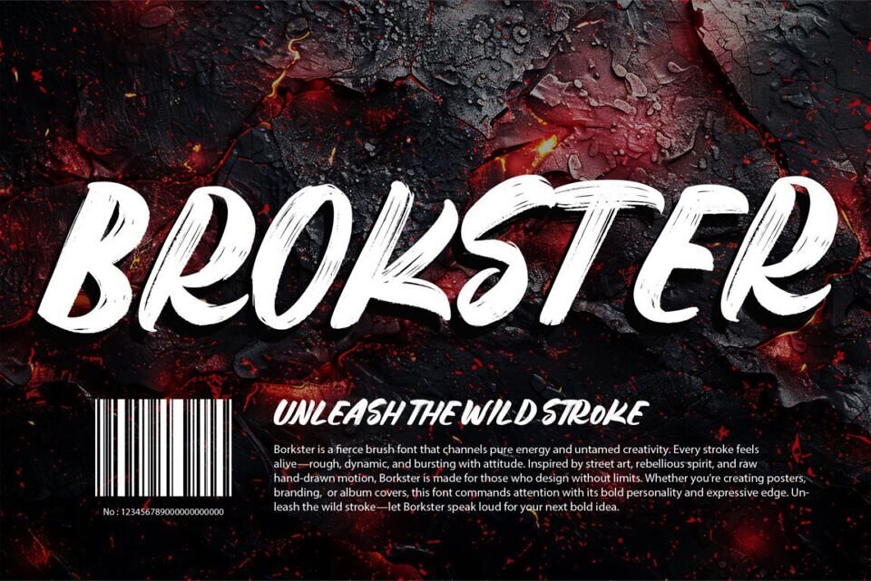 Brokster Font