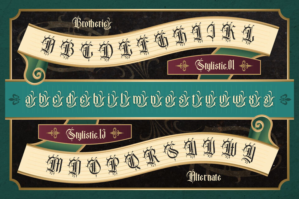 Brotheric Font
