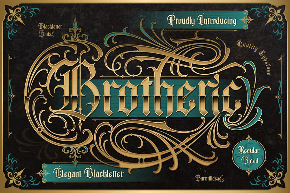 Brotheric Font