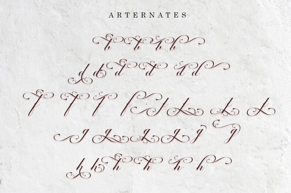 Cardilan Tatto Font