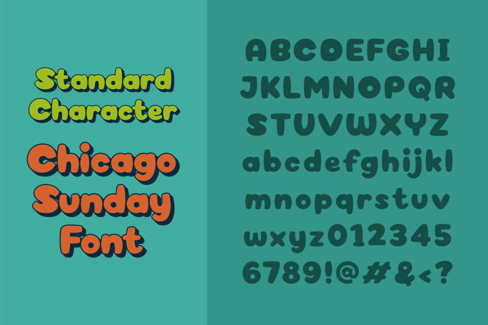 Chicago Sunday Font