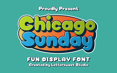 Chicago Sunday Font