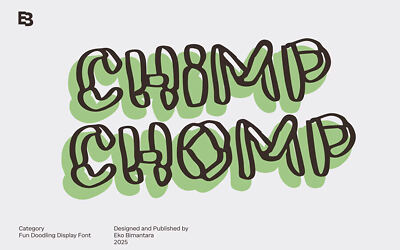Chimp Chomp Font
