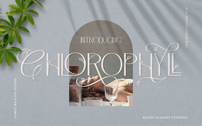 Chlorophyll Font
