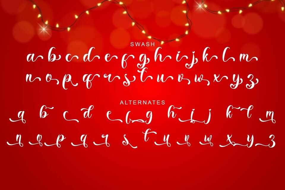Christmas Balethy Font