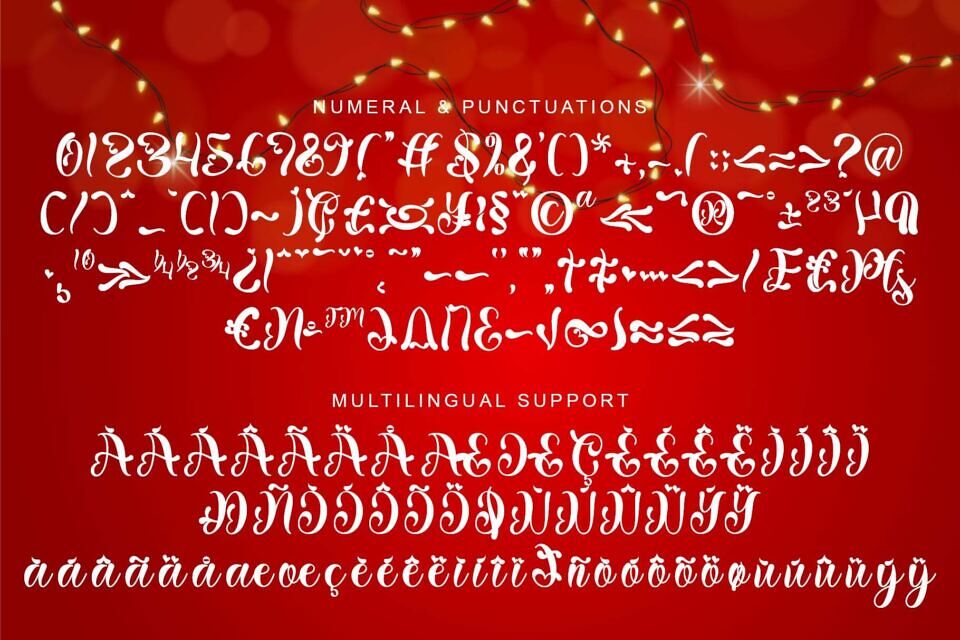 Christmas Balethy Font