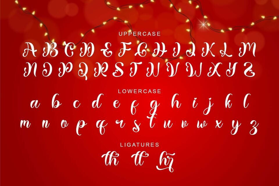 Christmas Balethy Font