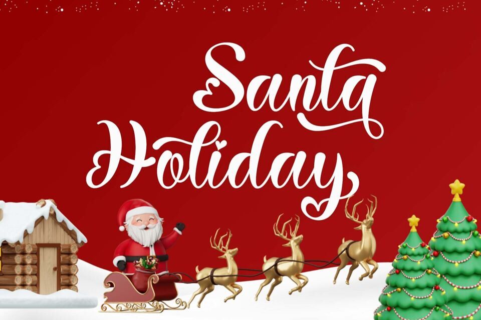Christmas Balethy Font