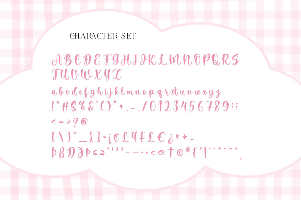 Cotton Milk Font