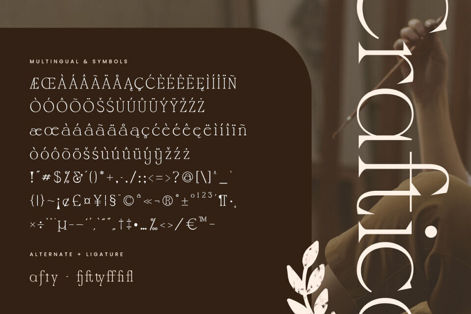 Craftico Font