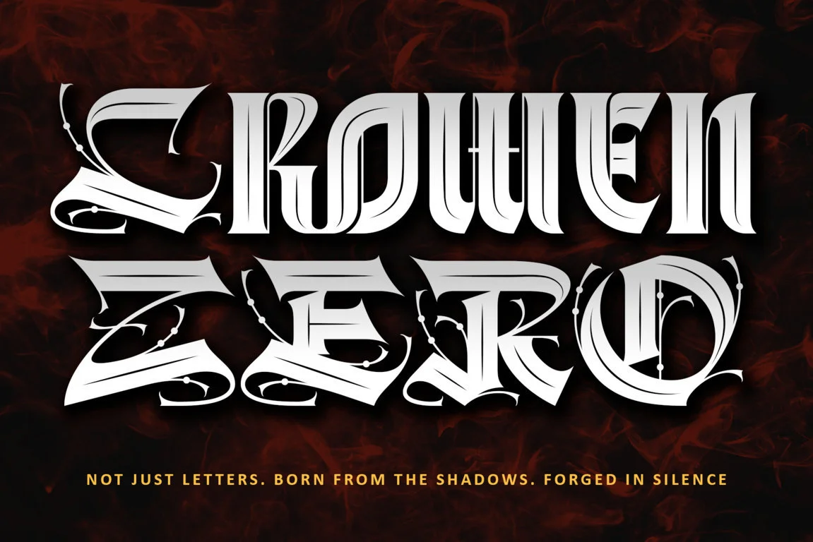 Crowen Zero Font