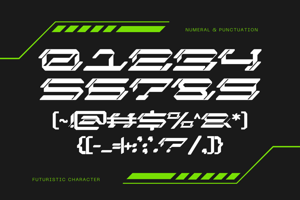 Cuba Technology Font