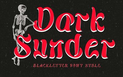 Dark Sunder Font