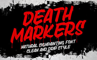 Death Markers Font