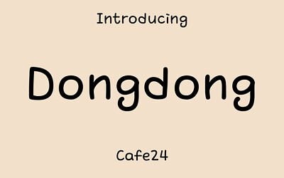 Dongdong Font