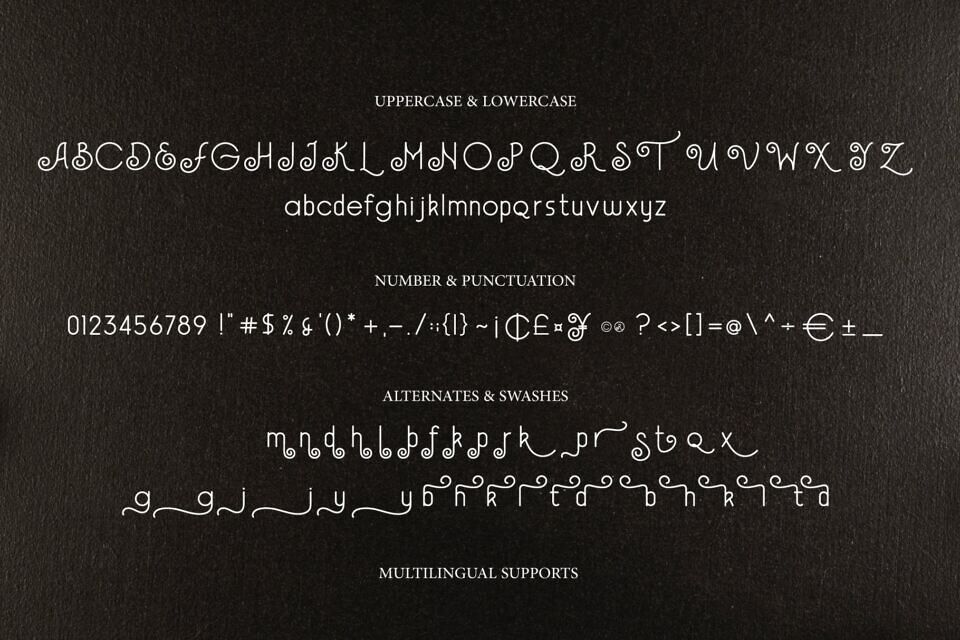 Dreamlight Winter Font