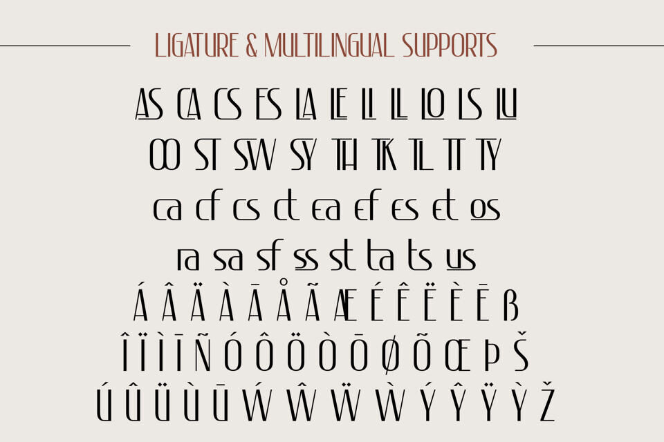 Esthetique Font