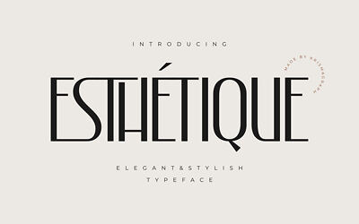 Esthetique Font