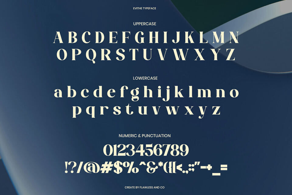 Evithe Font