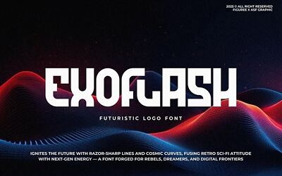 Exoflash Font
