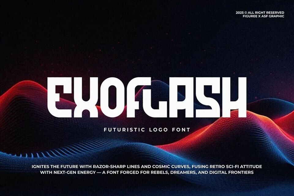 Exoflash Font