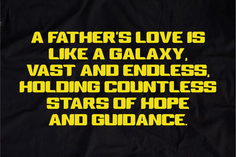 Father Galaxy Font