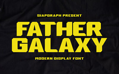 Father Galaxy Font