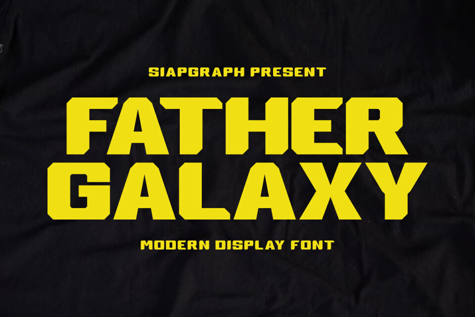 Father Galaxy Font