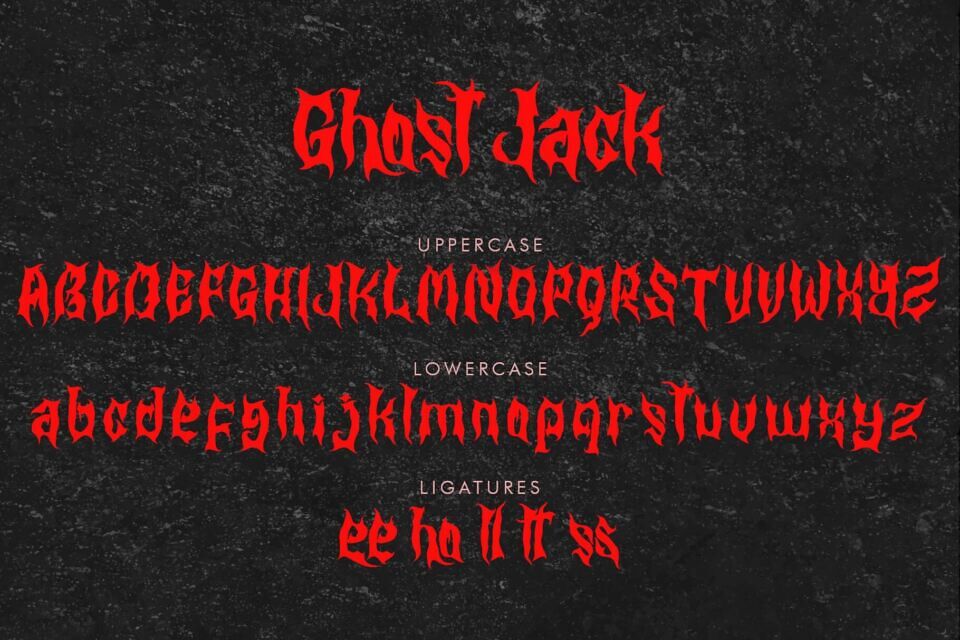 Ghost Jack Font