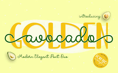 Golden Avocado Font