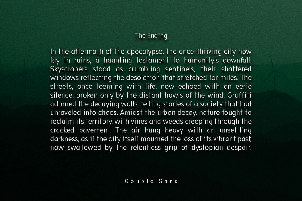 Gouble Font