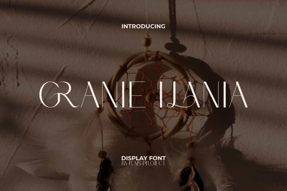 Granie Ilania Font