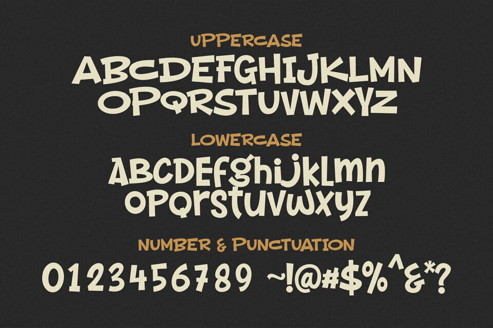 Grow Boys Font