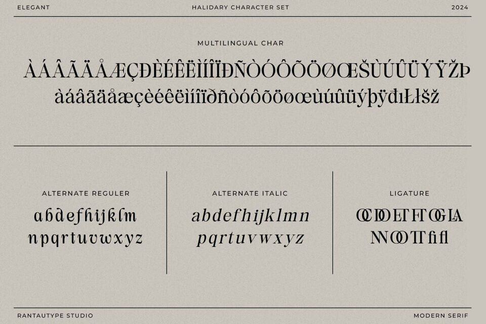 Halidary Font