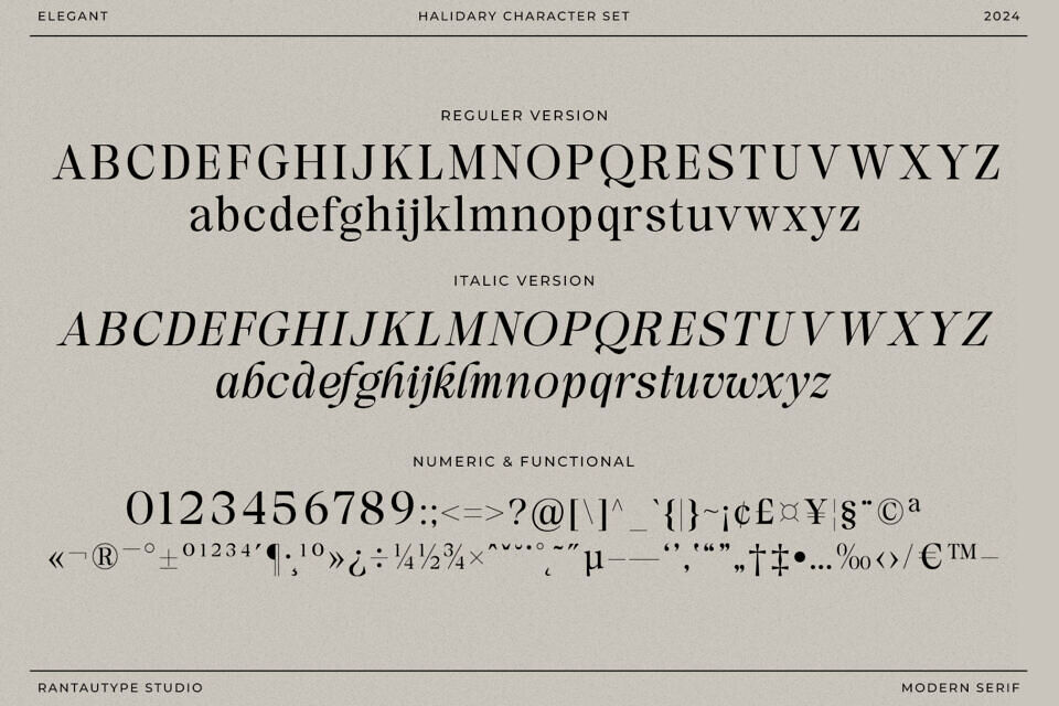 Halidary Font