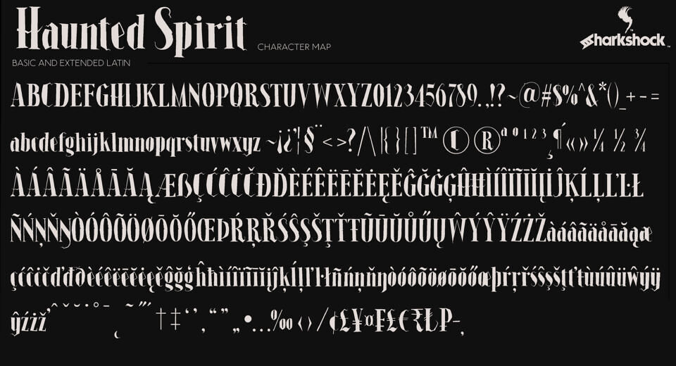 Haunted Spirit Font