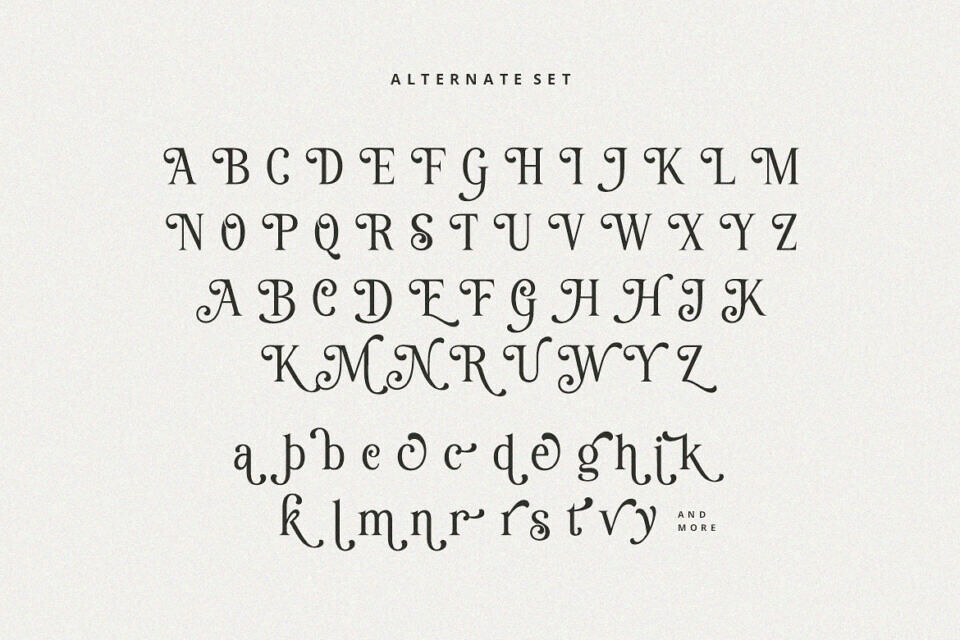 History Nineties Font