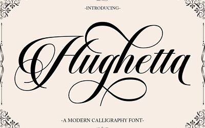 Hughetta Font
