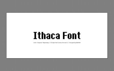 Ithaca Font
