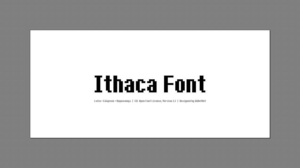 Ithaca Font